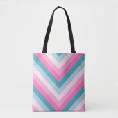 Ocean Roos Chevron Delight Tote Bag (Voorkant)