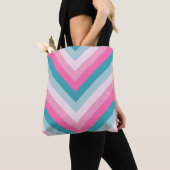 Ocean Roos Chevron Delight Tote Bag (Dichtbij)