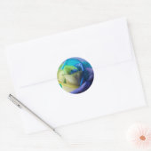 Ocean Roos Seal Ronde Sticker (Envelop)