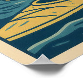 Ocean Safari – Walvisontmoeting & Otter strip Poster (Hoek)