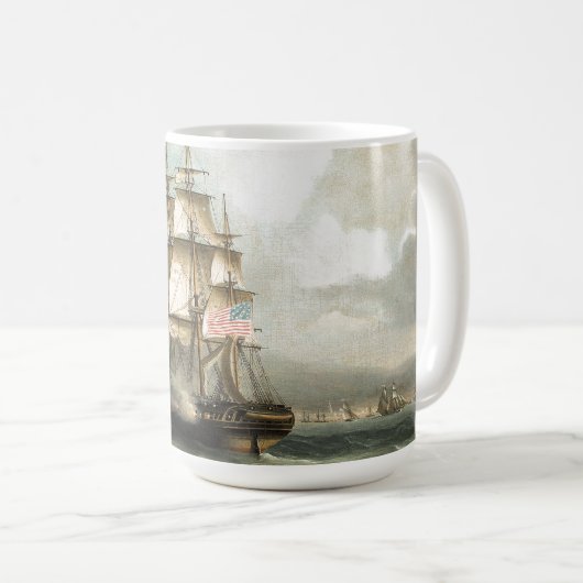 Ocean Sailing Clipper Ship High Zee Mok (Voorkant rechts)