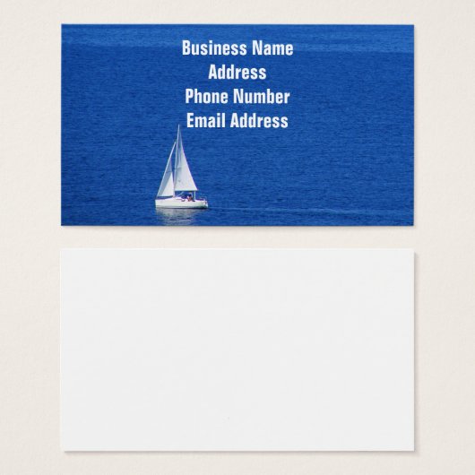 Ocean Sailing Visitekaartje (Voorkant /achterkant)