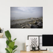 Ocean, Sand, and Fog fine art print (Thuiskantoor)