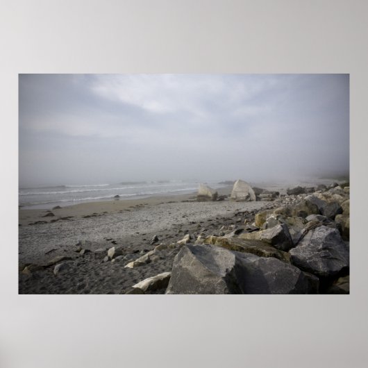 Ocean, Sand, and Fog fine art print (Voorkant)