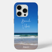 Ocean Sand Beach Gepersonaliseerd Case-Mate iPhone Case (Achterkant)