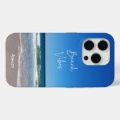 Ocean Sand Beach Gepersonaliseerd Case-Mate iPhone Case (Achterkant (horizontaal))
