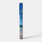 Ocean Sand Beach Gepersonaliseerd iPhone Hoesje (Linkerkant)