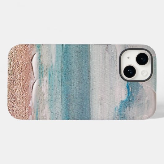 Ocean Sand Texture Case-Mate iPhone Case (Achterkant (horizontaal))