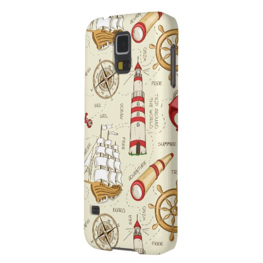 Ocean Scene Case-Mate Samsung Galaxy Hoesje (Achterkant Links)