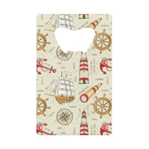 Ocean Scene Creditkaart Flessenopener