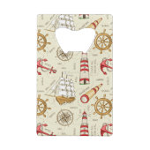 Ocean Scene Creditkaart Flessenopener (Achterkant)