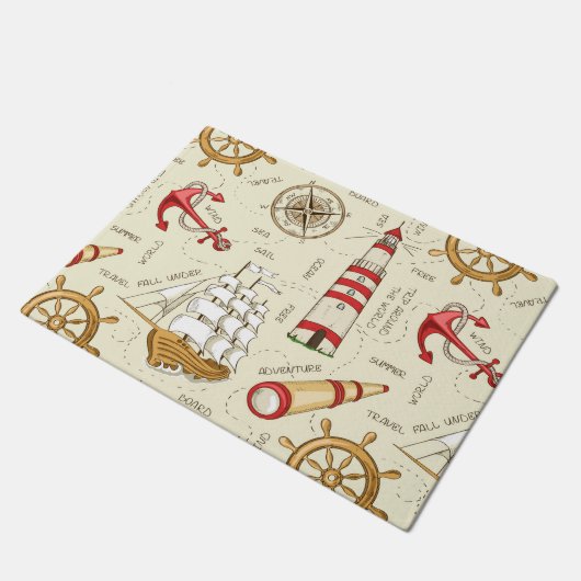 Ocean Scene Deurmat (Schuin)