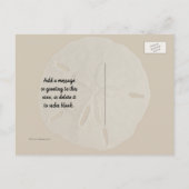 Ocean Scene Hallo van gepersonaliseerd Aankondigingskaart (Achterkant)