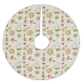 Ocean Scene Kerstboom Rok (Voorkant)