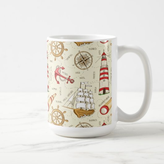 Ocean Scene Koffiemok (Rechts)