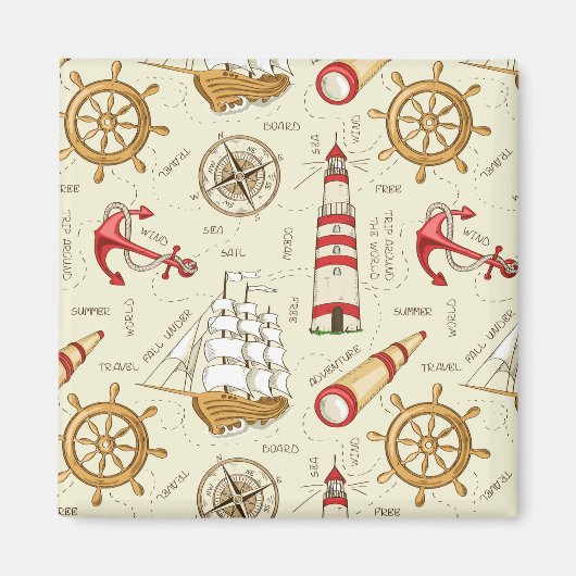 Ocean Scene Magneet (Voorkant)