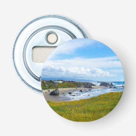  Ocean Scene Magnetic Bottle Open Button Flesopener