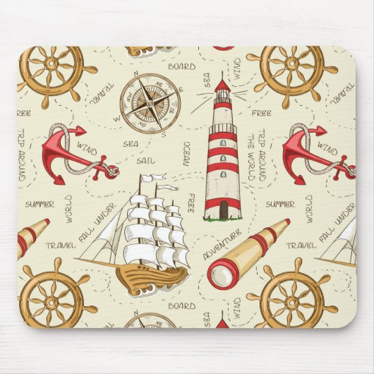 Ocean Scene Muismat (Voorkant)