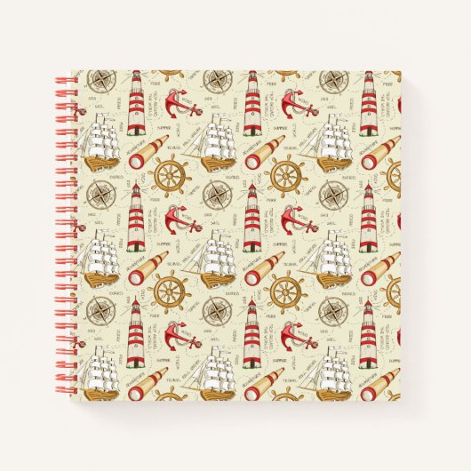 Ocean Scene Notitieboek (Voorkant)