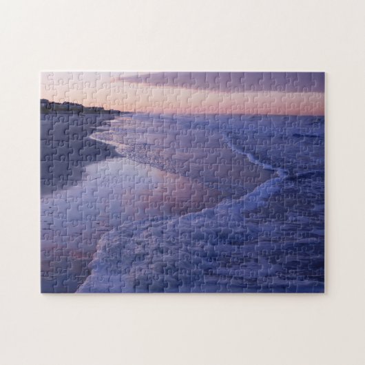 Ocean scene Oak Island NC Legpuzzel (Horizontaal)