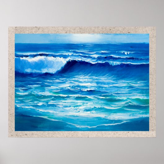 Ocean Scene Poster (Voorkant)
