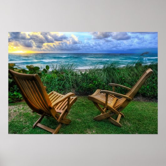 Ocean Scene Poster (Voorkant)