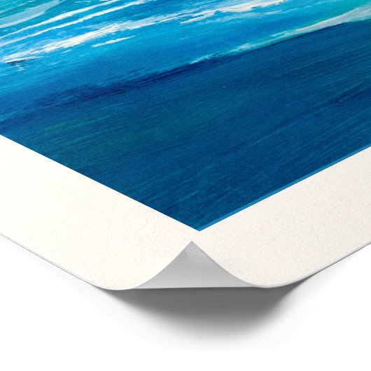 Ocean Scene Poster (Hoek)