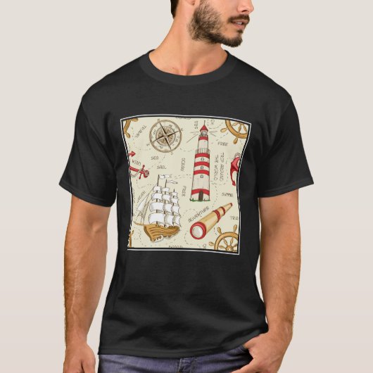 Ocean Scene T-shirt (Voorkant)