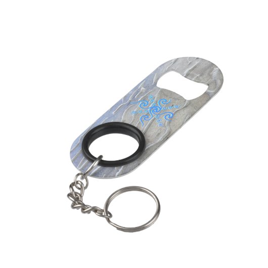 Ocean Scenes Bottle Opener Sleutelhanger Mini Flessenopener (Achterkant Gekanteld)