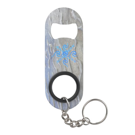 Ocean Scenes Bottle Opener Sleutelhanger Mini Flessenopener (Achterkant)