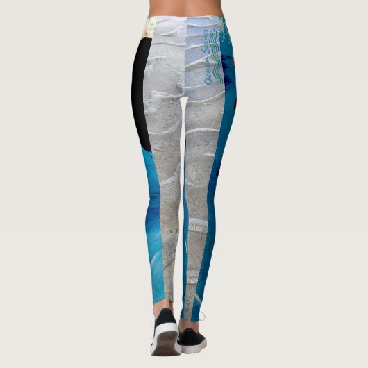 Ocean Scenes Leggings (Achterkant)