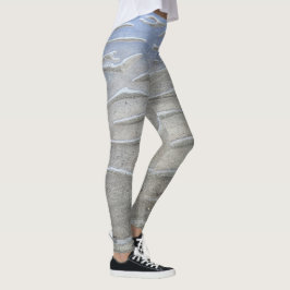 Ocean Scenes Sandy Beach Leggings
