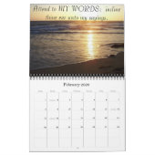 Ocean Scripture Bible Healing Verses 2019 Calendar Kalender (Feb 2026)