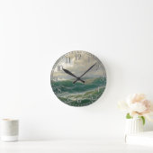 Ocean Seabird Waves Zee Jensen Wall Clock Ronde Klok (Huis)