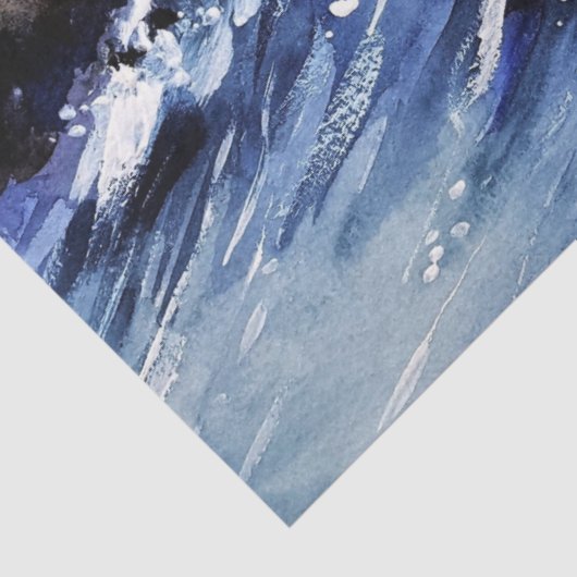 Ocean Seagull-ontkoppelingspiekpapier Tissuepapier (Detail)