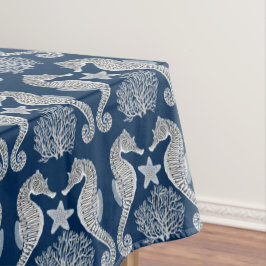 Ocean Seahorse Starfish Coral Tablecloth Tafelkleed