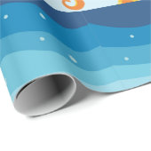 Ocean Seahorse Wrapping Paper Cadeaupapier (Rol Hoek)