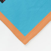 Ocean Seashell Starfish & Seahorse Beach Patroon Fleece Deken (Hoek)