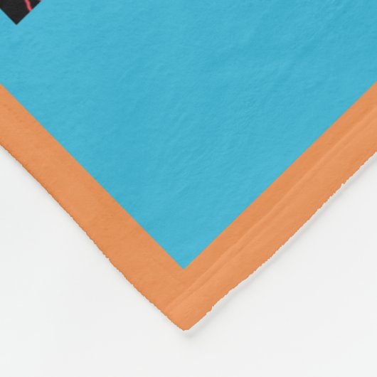 Ocean Seashell Starfish & Seahorse Beach Patroon Fleece Deken (Hoek)