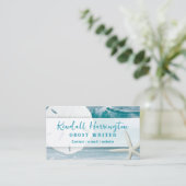 Ocean Seashells Aangepaste Visitekaartjes (Staand voorkant)