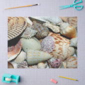 Ocean Seashells deduplicatiedocument Tissuepapier (Craft)