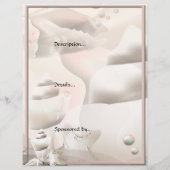 Ocean Seashells Event Flyer (Achterkant)