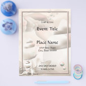 Ocean Seashells Event Flyer (Enkel)