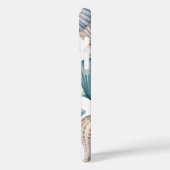 Ocean Seashells Watercolor Beach Vibe Phone Case (Achterkant / Links)