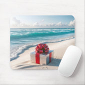 Ocean Seashore Kerstcadeau Muismat (Met muis)