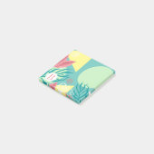 Ocean Seaweed Modern Geometric Post-it® Notes (Schuin)