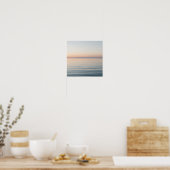 Ocean Serenity at Sunset Poster (Keuken)