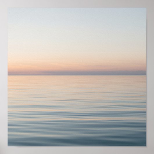 Ocean Serenity at Sunset Poster (Voorkant)