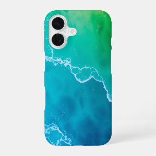 Ocean Serenity: een kalmerend zeegezicht iPhone 16 Hoesje