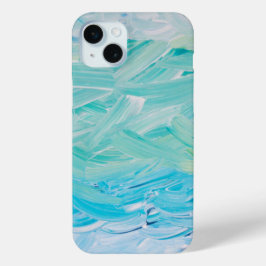 Ocean Shades of Blue Hoesje-Mate iPhone Case